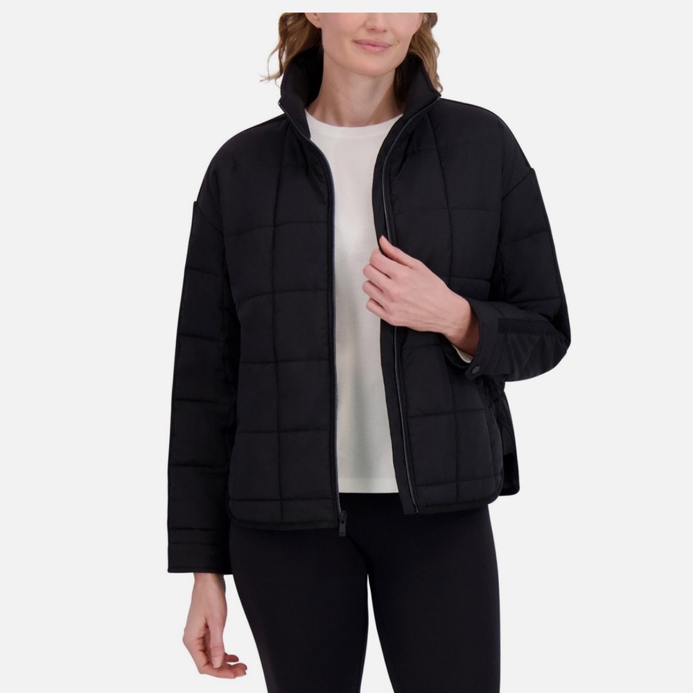 Roxy Black Puffer quilted Jacket for Women. Size.XXL   NWT